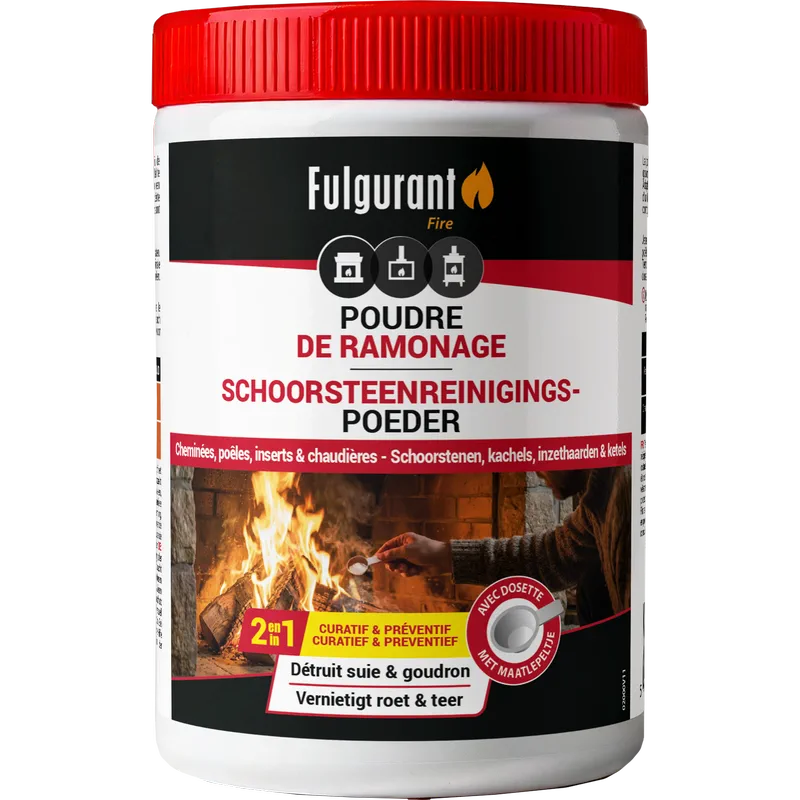 Chimney sweeping powder