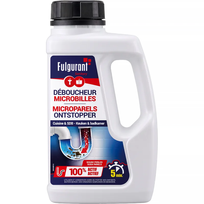 Microbead drain unblocker