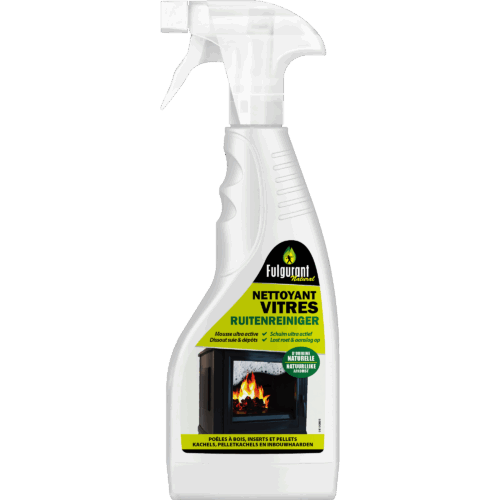 Natuurlijk schuim kachelruiten reiniger vapo