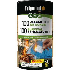 100 Survival aanmaakzakje